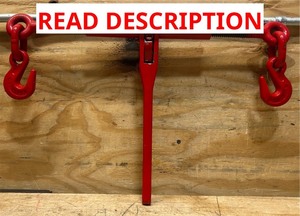 Ultra-Tow 516in. Ratchet Load Binder, 5400-Lb. Working Load Capacity, 19,000-Lb. Breaking Strength