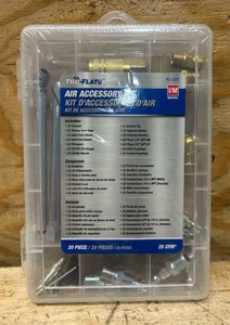 Tru-Flate Air Accesory Kit 20 Piece 051414.72