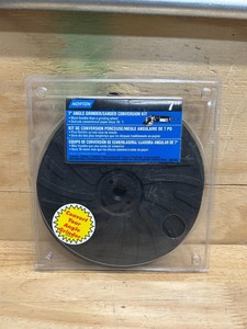 Norton 3 Piece Back Up Pad Conversion Kit, 7 Diameter, 78 Arbor (Pack of 1)