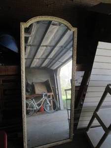 Vintage Provincial style wood frame...