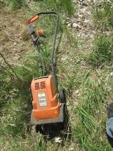Electric Remington front tine culti...