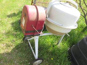 Tool Shop electric cement mixer