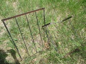 Pair of vintage metal Hay holders...