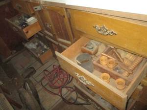 Vintage wood ladies dresser AND its...
