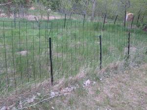 350 ft Coated metal fencing, each pa...
