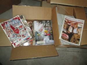 Box of Vintage Architectural Digest...