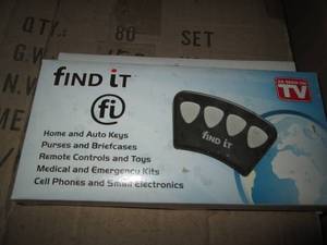 Lot of 160 units Find-It Radio Freq...
