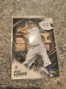 TOPPS card- Jackie Robinson