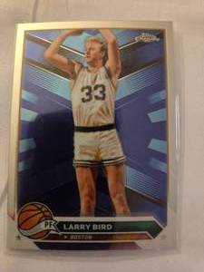 TOPPS Chrome- Larry Bird