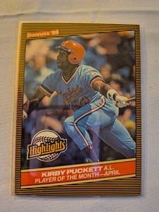 Kirby Puckett - DONRUSS