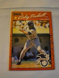 Kirby Puckett -DONRUSS