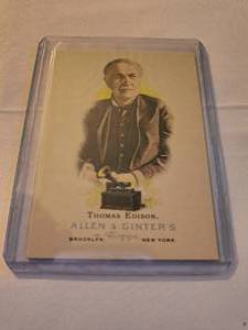Thomas Edison -TOPPS