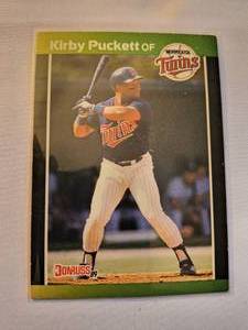 Kirby Puckett -DONRUSS