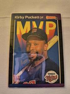 Kirby Puckett MVP -DONRUSS