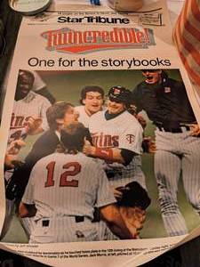 WHOLE BAG- Twins posters Memorabilia