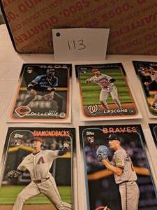 WHOLE BOX Assortment of HOF baseball cards