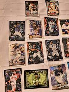 WHOLE LOT of baseball trading cards