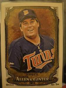 Kent Hrbek -TOPPS card