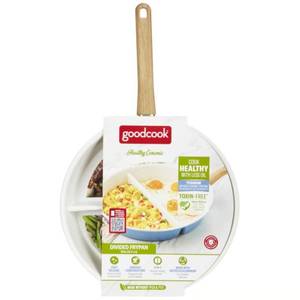 Good Cook 12 Ceramic Skillet (BlueWhite)