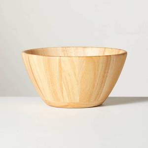Hearth & Hand 191oz Wooden Bowl Natural