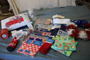 4th of July party items...