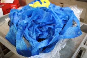 Extra Large of mesh blue netting...