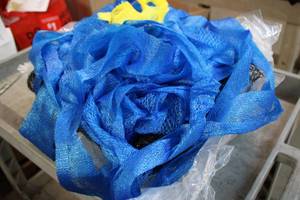 Extra Large of mesh blue netting...