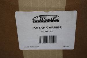 Pro Rac Systems Kayak Carrier...