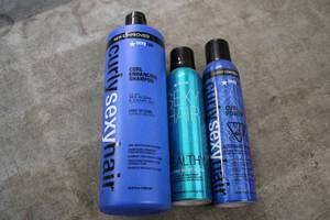 SEXY HAIR hair care products...