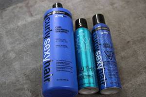 SEXY HAIR hair care products...