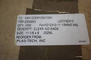 Clear Bags Qty1000...