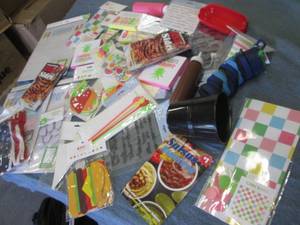 Summer and party supplies...