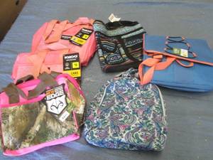 Mini backpacks and coolers...