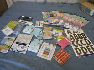 Craft supplies...