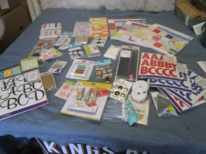 Lot of craft supplies