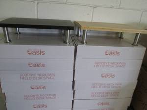 15 Oasis desk risers or organizer s...