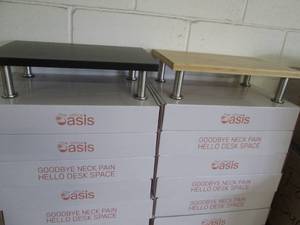 15 Oasis desk risers or organizer s...