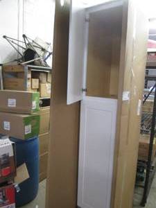 18 x 90 shaker white pantry...