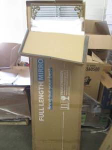 Full length mirror, 65 x 20.5...