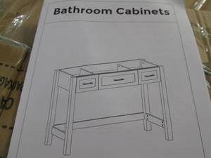 Bathroom cabinet base...