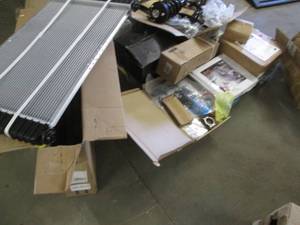 Pallet of automotive parts...