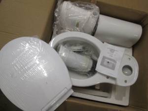 Macerating upflush toilet kit, new,...