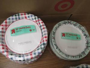 6 24 Packs of paper plates...