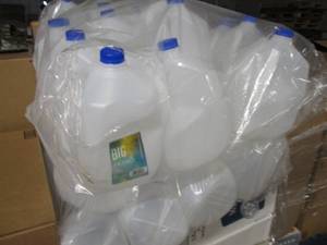 40 Plus new 1 gallon water jugs...