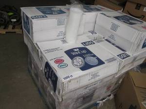 16 Cases of 1000 lids for 32 or 44 ...