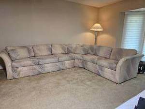 Retro Mid 80s Sectional Sofa