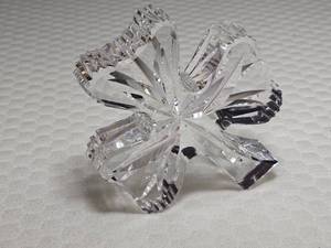 Waterford Crystal Shamrock Paperweight