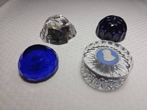 Crystal Paperweight Collection (Wedgewood, Saint Louis, Baccarat & St. Lambert)