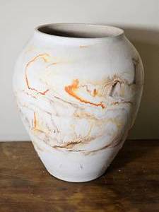 12 inch Nemadji Pottery Vase