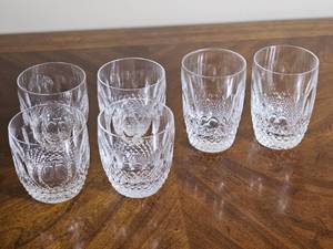 WaterfordCrystal Colleen Pattern Tumblers (4-3 � &nbsp&amp 2- 4 � )